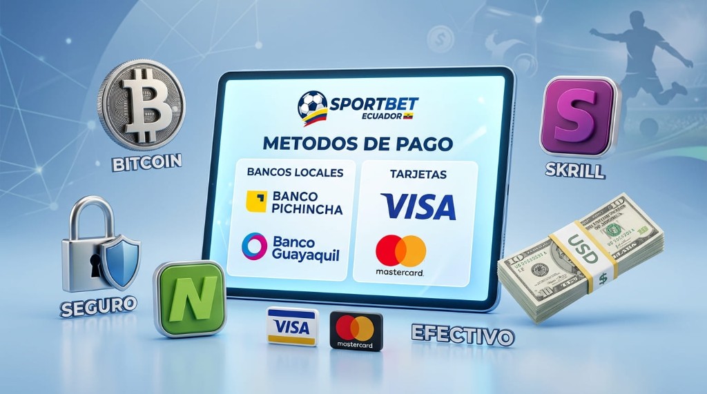 Opciones bancarias y digitales para pagos en Sportbet